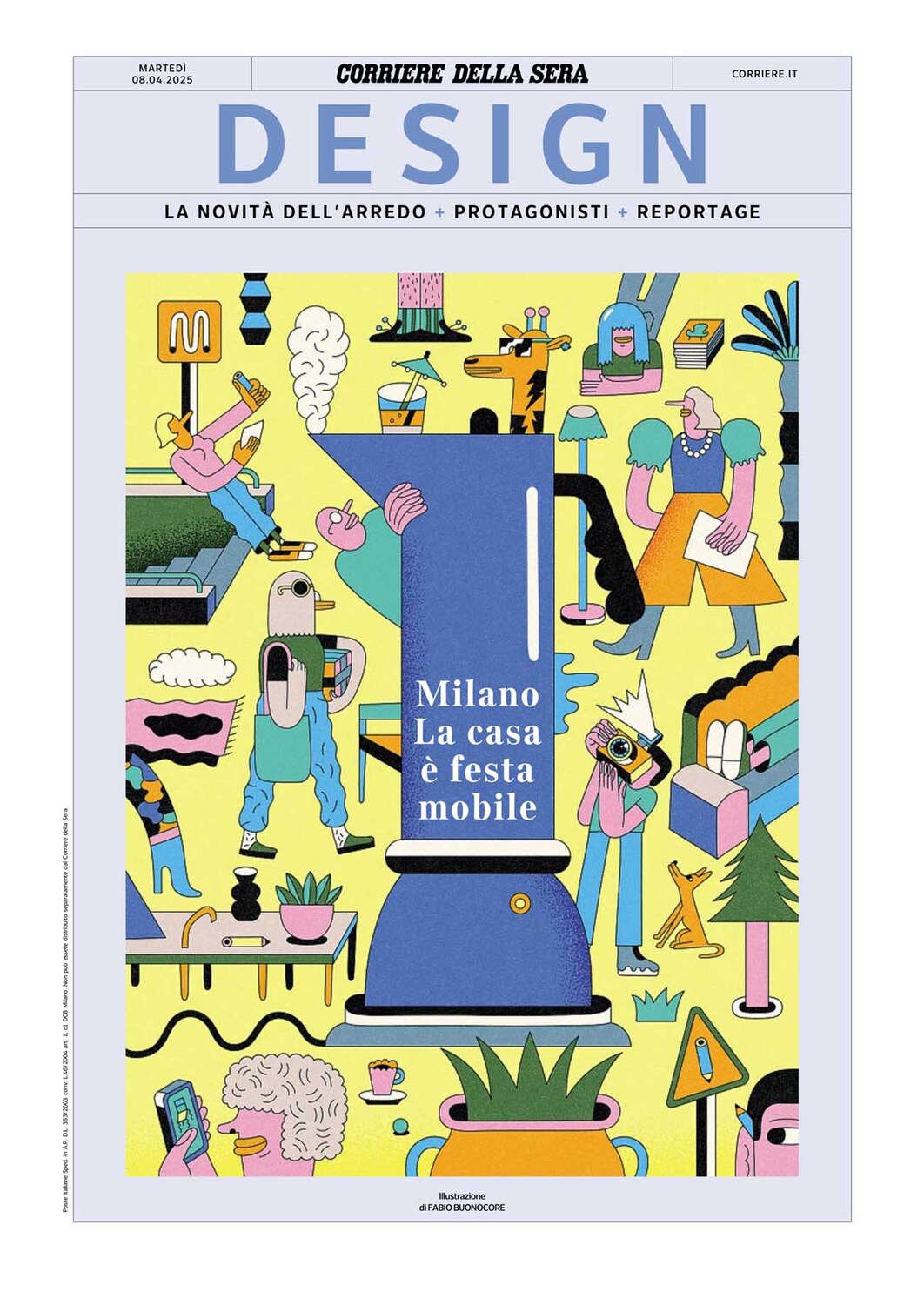 2025 APR CORRIERA DELLA SERA Spec DESIGN ITALY